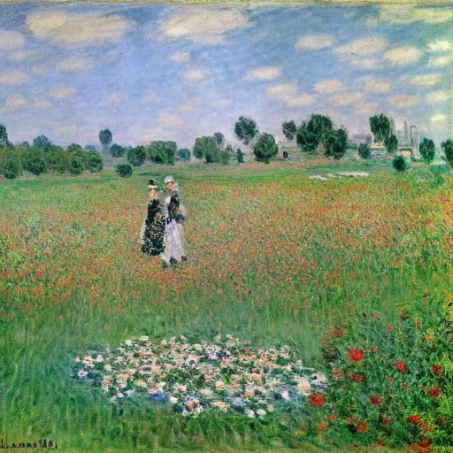 Image similar to midsommar 4 by claude monet