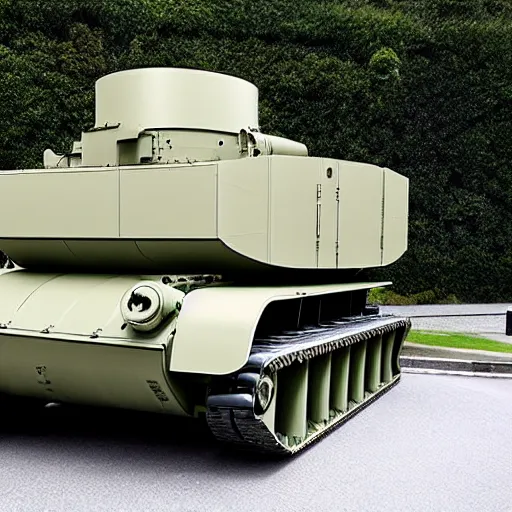 Image similar to jonathan ive dieter rams self propelled howitzer