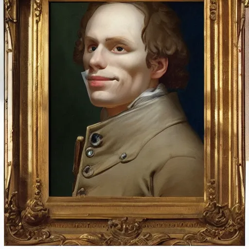 Prompt: Jerma985 in a 1700's Painting, detailed, highly detailed, heroic, epic, complex, very detailed, realistic, HD quality, 8k resolution, body and headshot, Oil Painting, 1700's Painting of Jerma985, 1700's Painting Style, 1700's Painting, Painting, Trending on Artstation