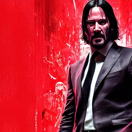 john wick 5 movie poster, Stable Diffusion