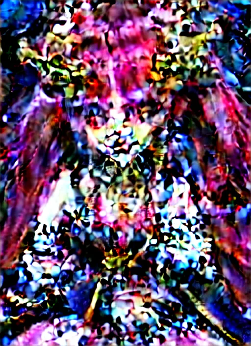 Image similar to baroque bedazzled gothic royalty frames surrounding a pixelsort emo demonic horrorcore japanese beautiful jester visual kei doll, low quality sharpened graphics, remastered chromatic aberration