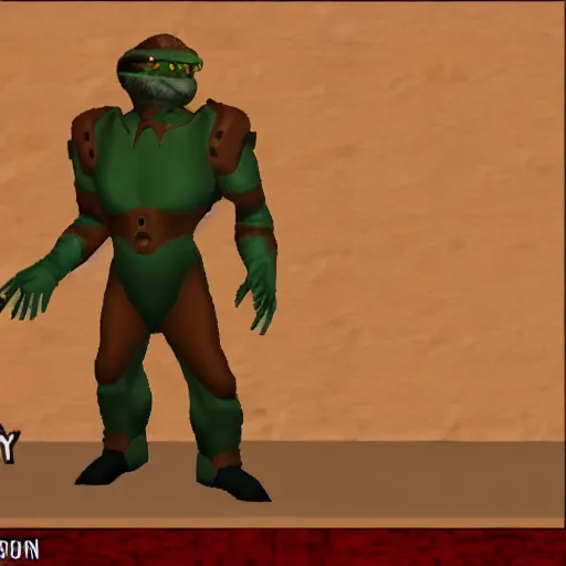 Image similar to ps 1 ron weasly doom npc