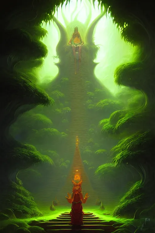 Image similar to The Ayahuasca Spirit, by Andreas Rocha