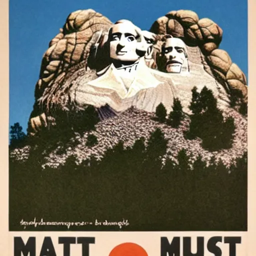 Image similar to 1 9 4 0 s national park poster of mt. rushmore