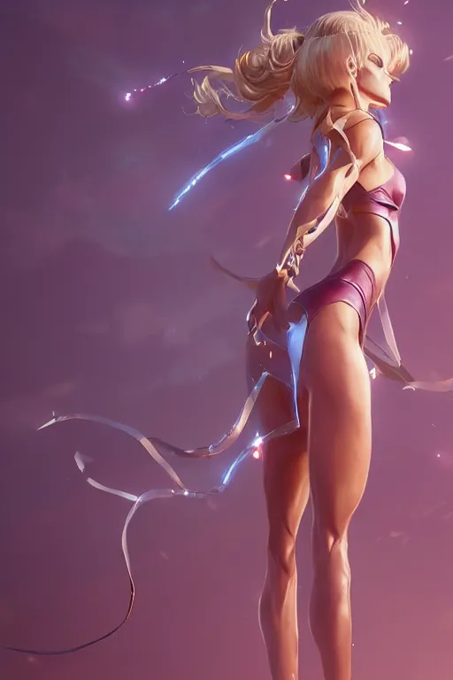 Image similar to a woman manifesting her stand , made by Stanley Artgerm Lau, WLOP, Rossdraws, ArtStation, CGSociety, concept art, cgsociety, octane render, trending on artstation, artstationHD, artstationHQ, unreal engine, 4k, 8k,