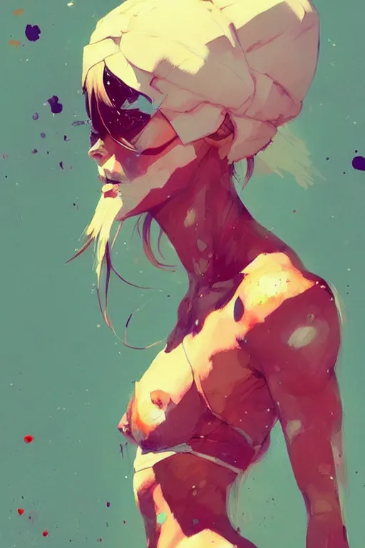 Image similar to a ultradetailed beautiful painting of a stylish boxer girl, by conrad roset, greg rutkowski and makoto shinkai trending on artstation