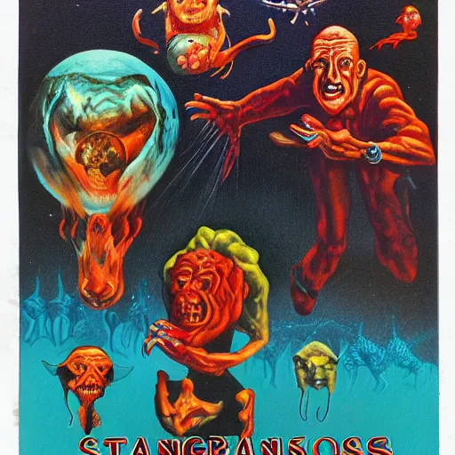 Prompt: stranger organisms, by kelly freas