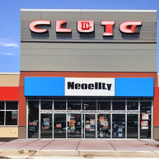 Prompt: photo of a Circuit City electronics store taken in year 2022, photorealistic,8k, XF IQ4, 150MP, 50mm, F1.4, ISO 200, 1/160s, natural light