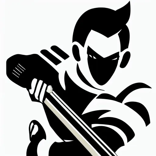Image similar to yasuo vector, icon, high res, colour, svg