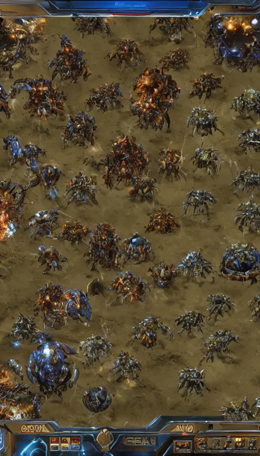 Image similar to The end of an organism, from Starcraft