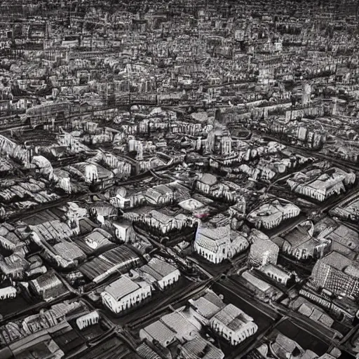 Image similar to a detailed city made of flesh award winning photography