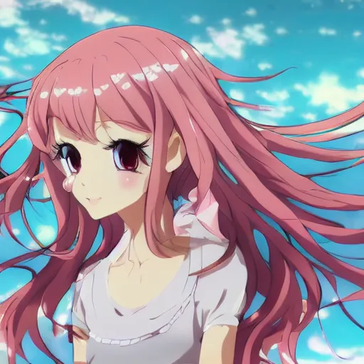 Image similar to lauren boebert, anime, style moe, style kawaii, by Kyoto Animation