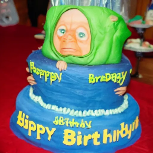 Image similar to gollum birthday party photos