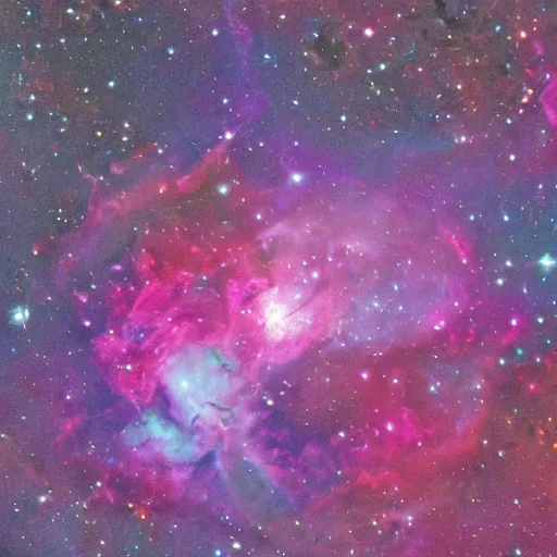 Image similar to rose nebula