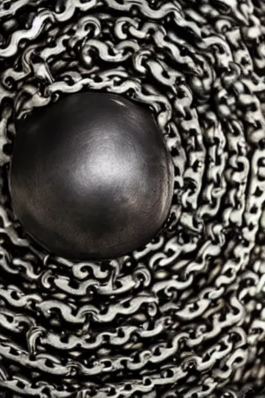 Image similar to very very intricate photorealistic photo of a chain chomp in an episode of game of thrones, photo is in focus with detailed atmospheric lighting, award - winning details