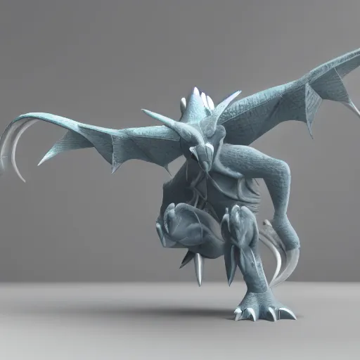 Prompt: legendary pokemon , 3d render , 4k