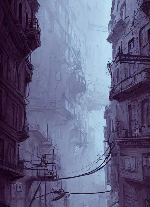 Prompt: Budapest , Dynamic lighting, cinematic, extremely high detail, photo realistic, cinematic lighting, pen and ink, intricate line drawings, post processed, concept art, artstation, matte painting, style by Raphael Lacoste, Eddie Mendoza, Q Hayashida