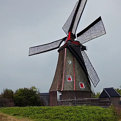 Image similar to dutch windmill gundam