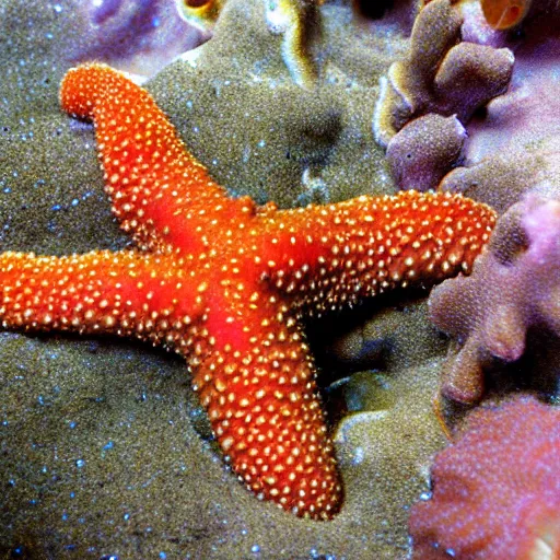 Image similar to muscular starfish