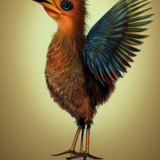 Image similar to avian humanoid bird queen, majestic, regal, digital art, 8K HD