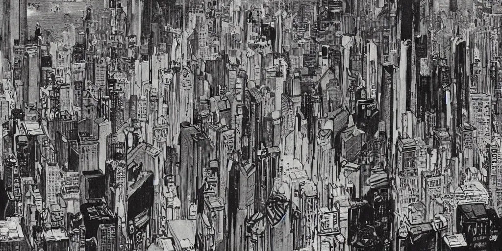 Image similar to a beautiful painting of modren city by al williamson, trending on artstation