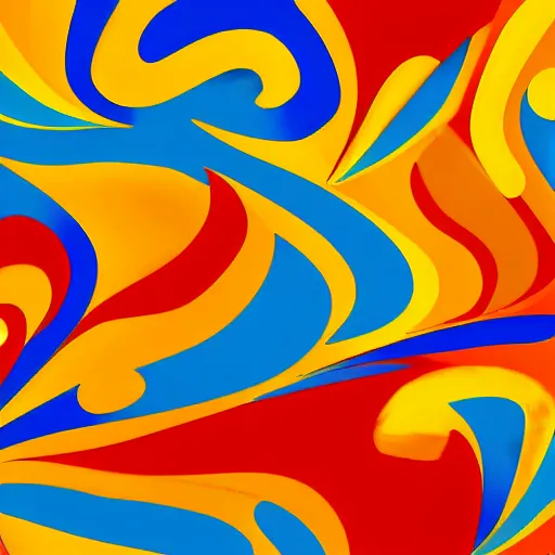 Image similar to red, yellow, orange, abstract painting, wallpaper pattern