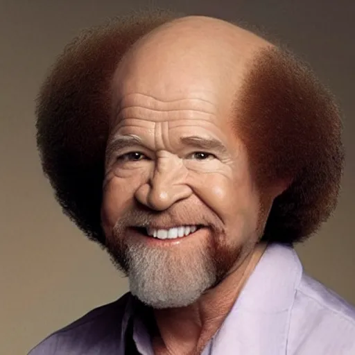 Prompt: Bob Ross bald