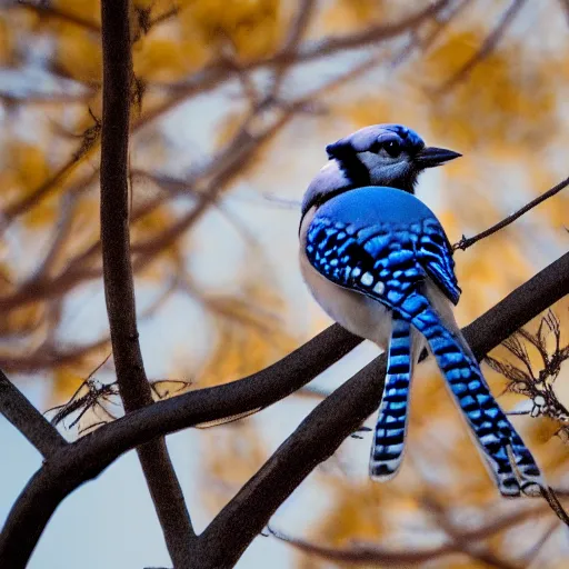 Image similar to a Bluejay over the sun on a limb