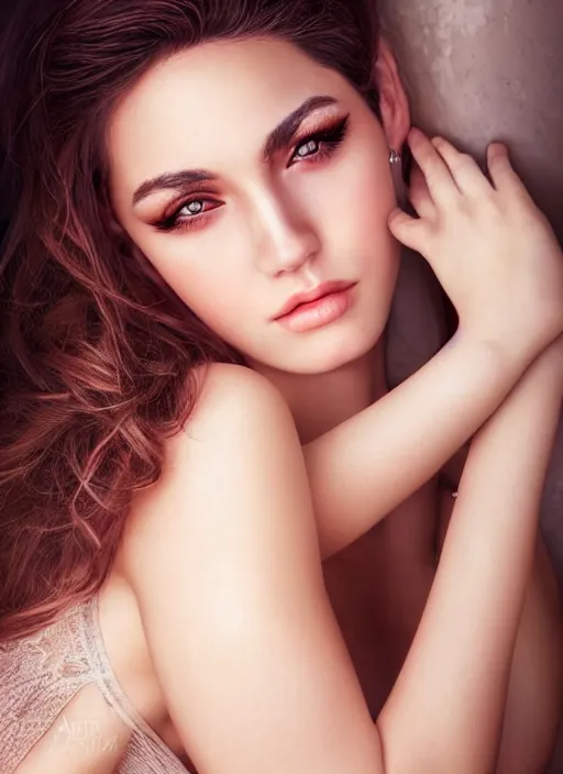 Image similar to a gorgeous greek female photo, professionally retouched, soft lighting, realistic, smooth face, full body shot, torso, dress, perfect eyes, sharp focus on eyes, 8 k, high definition, insanely detailed, intricate, elegant, art by artgerm and jason chan