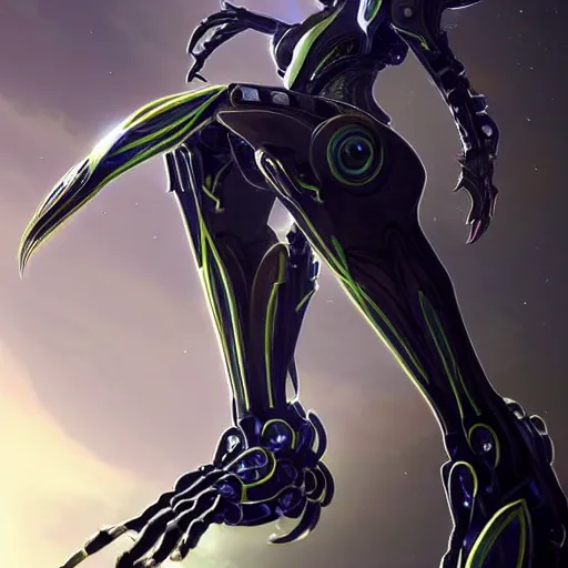 Image similar to highly detailed exquisite warframe fanart, worms eye view, looking up at a 500 foot tall beautiful saryn prime female warframe, as a stunning anthropomorphic robot female dragon, sleek smooth white plated armor, unknowingly walking over you, giant claws loom, you looking up from the ground between the robotic legs, detailed legs towering over you, proportionally accurate, anatomically correct, sharp claws, two arms, two legs, robot dragon feet, camera close to the legs and feet, giantess shot, upward shot, ground view shot, front shot, epic shot, high quality, captura, realistic, professional digital art, high end digital art, furry art, giantess art, anthro art, DeviantArt, artstation, Furaffinity, 3D, 8k HD render, epic lighting