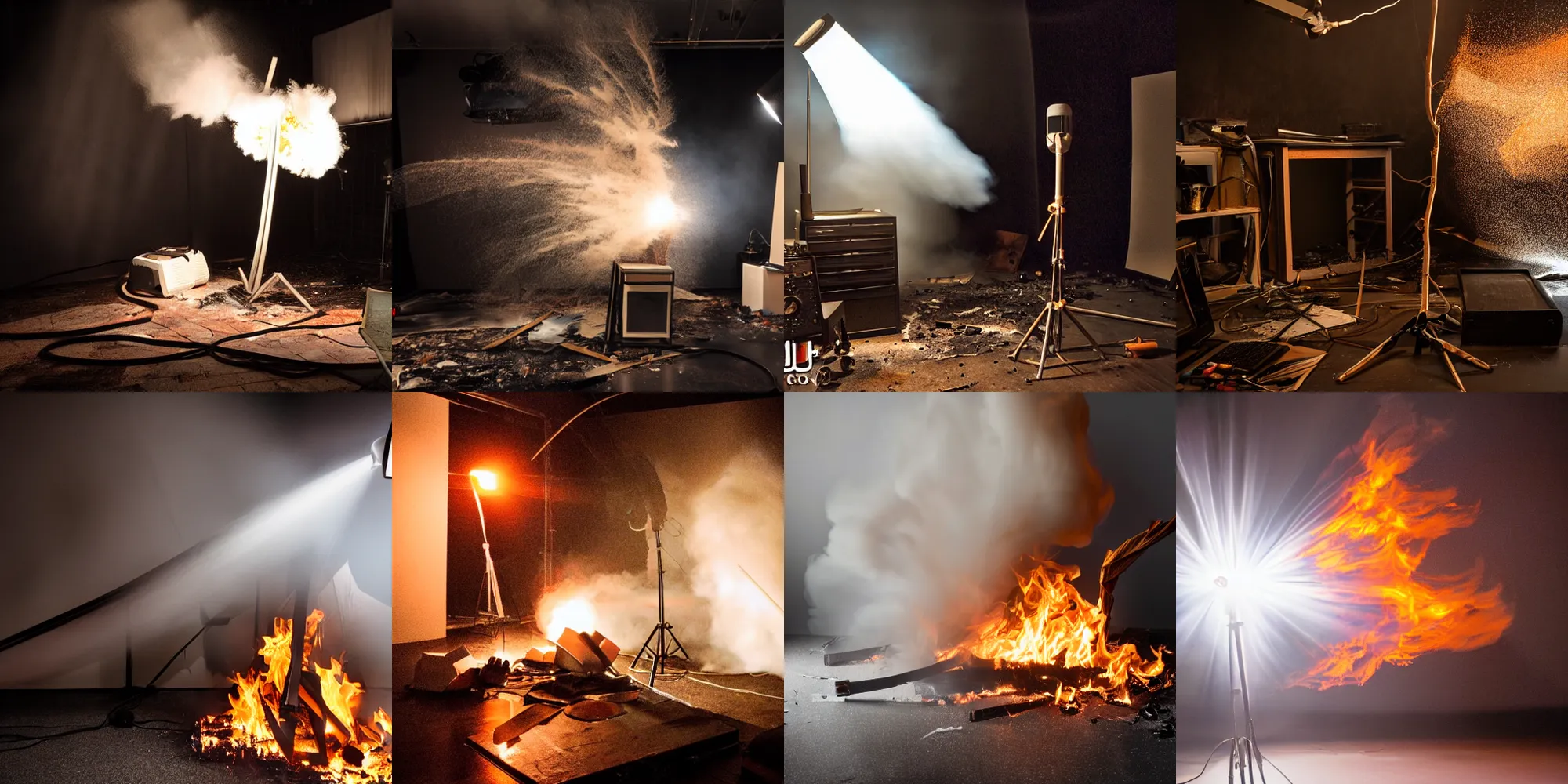 Prompt: studio fire, studio lightning, studio lighting, stupid wind