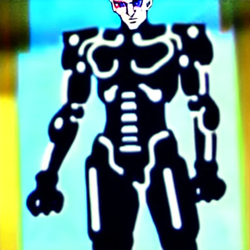 Image similar to genos cyborg real photo