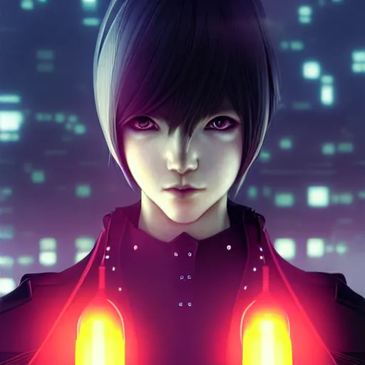 Image similar to realistic render zero from drakengard 3 by ross draws, futuristic dystopian city by ilya kuvshinov, digital art by ross tran, extreme intricate details, composition by sana takeda, lighting by greg rutkowski