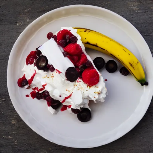 Image similar to banana - split, dessert