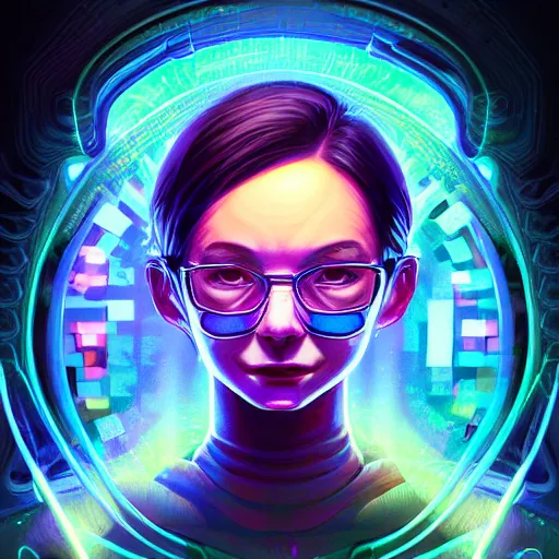 Image similar to skill magic geek inside matrix deepdream radiating a glowing aura stuff loot legends stylized digital illustration video game icon artstation lois van baarle, ilya kuvshinov, rossdraws,