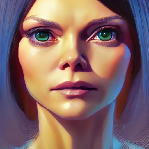 Prompt: a portrait of a beautiful michelle pfeiffer, shattered, art by ilya kuvshinov and wlop and and josan gonzalez, shikanosuke yagaki, mitsumayo, reivaille, digital art, highly detailed, intricate, sharp focus, trending on artstation hq, deviantart, pinterest, unreal engine 5, 4 k uhd image