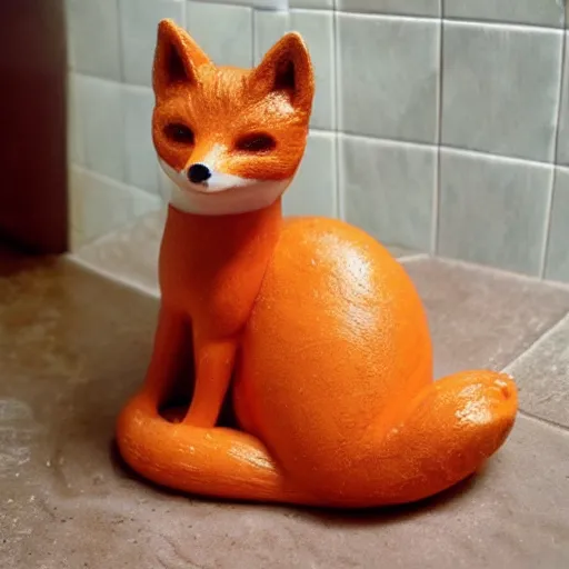 Image similar to 🦊 fox bubble bath 🛀