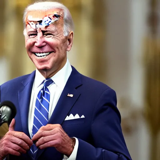 Image similar to joe biden getting an infusion