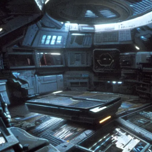 Image similar to the Nostromo spaceship of the Alien movie