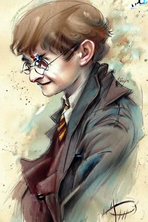 Image similar to ( ( ( ( ( 1 9 5 0 s harry potter student. muted colors. ) ) ) ) ) by jean - baptiste monge!!!!!!!!!!!!!!!!!!!!!!!!!!!
