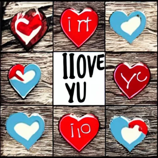 Image similar to i love you