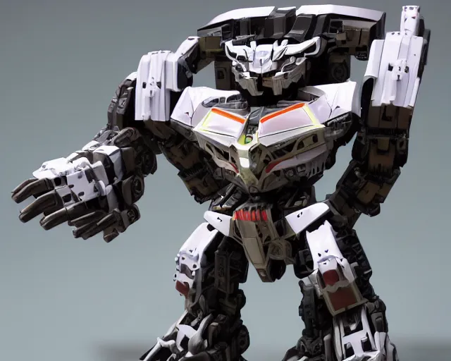 Image similar to an aztec voltron lion, robot cat, mecha cat, technical readout, cinematic poster, 3d model ZOIDS, white and black plate armor, symmetric full body sci-fi mecha, TIGERZORD, metal exoskeleton, mecha suit, horizon zero dawn, mystical armor plating, hyperfocal distance, ultra detailed, ultra realistic, 8k, cinematic view, photograph, lumion render, trending on artstation