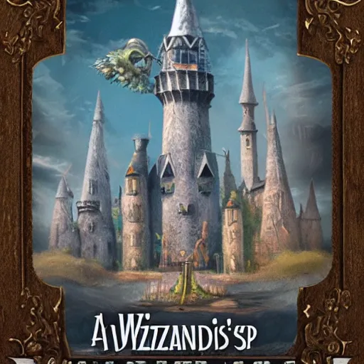 Image similar to a wizard's tower