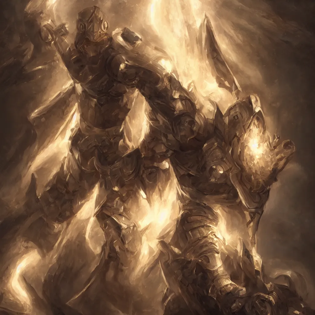 Prompt: light forged human paladin, artstation hall of fame gallery, editors choice, #1 digital painting of all time, most beautiful image ever created, emotionally evocative, greatest art ever made, lifetime achievement magnum opus masterpiece, the most amazing breathtaking image with the deepest message ever painted, a thing of beauty beyond imagination or words