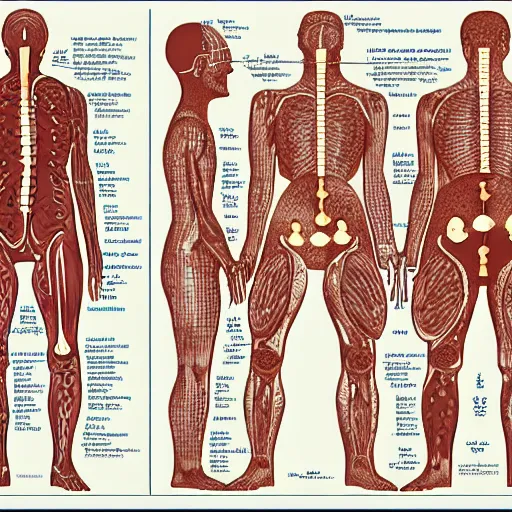 Image similar to medical diagram of a sandwich and a human body