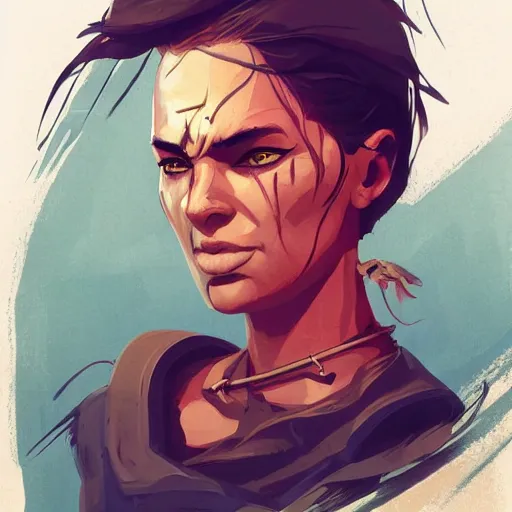 Image similar to face icon stylized minimalist mad max : fury road, loftis, cory behance hd by jesper ejsing, by rhads, makoto shinkai and lois van baarle, ilya kuvshinov, rossdraws global illumination