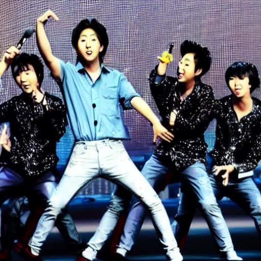 Image similar to arashi performing for aliens