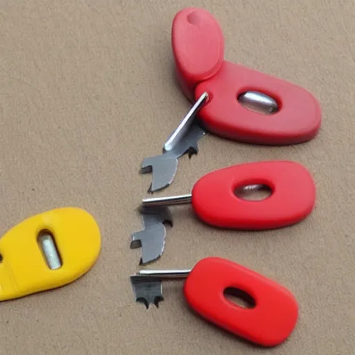 Prompt: Fisher Price Lock Picks.