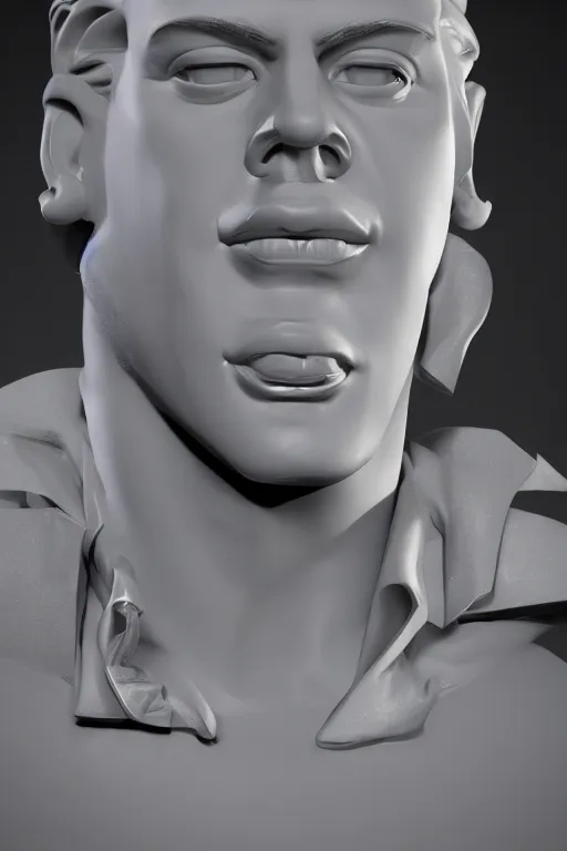 Face, kingcarp97, apoxy sculpt, 2023 : r/Art