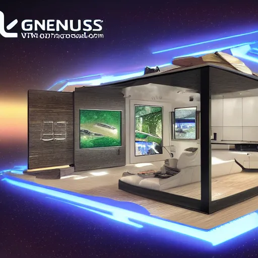 Image similar to genesis metaverse habitat